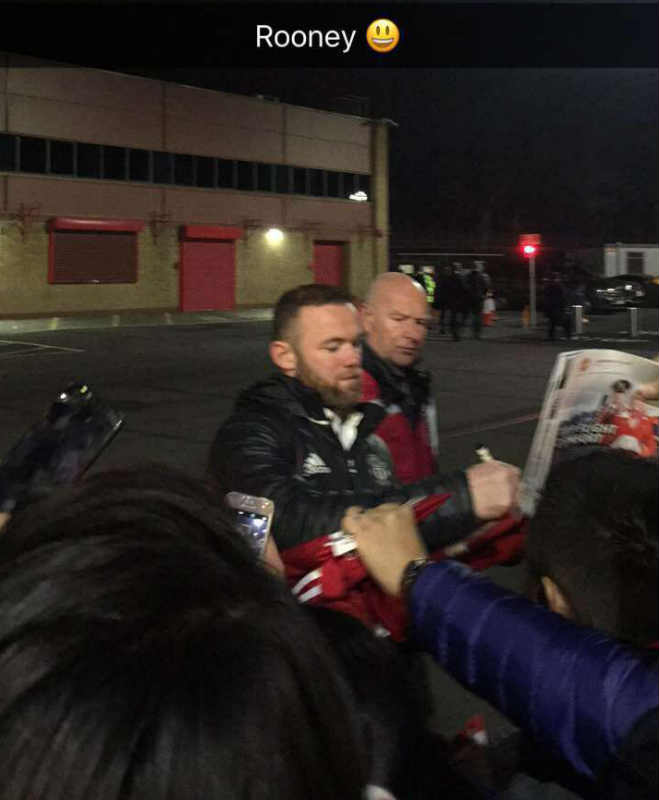 Rooney  after United v West Ham 27/11/2016