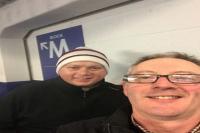 Sligo Members Bryan & Adrian at Leicester away