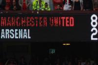 Scoreboard of Man Utd's 8-2 win over Arsenal