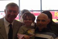 Alex Ferguson with Francie & Rayann Tighe
