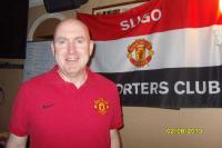Stadium Announcer with MUSC Sligo Flag